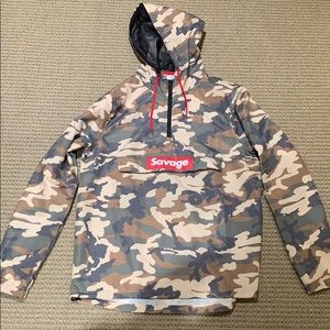 Camo Waterproof Anorak Men’s Medium